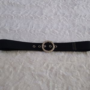 Rhinestone Cotton Belt